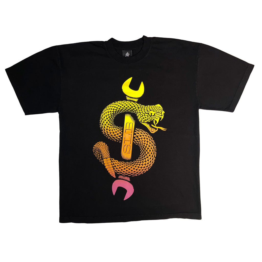 SLB Short Sleeve Black Gradient Logo T-Shirt